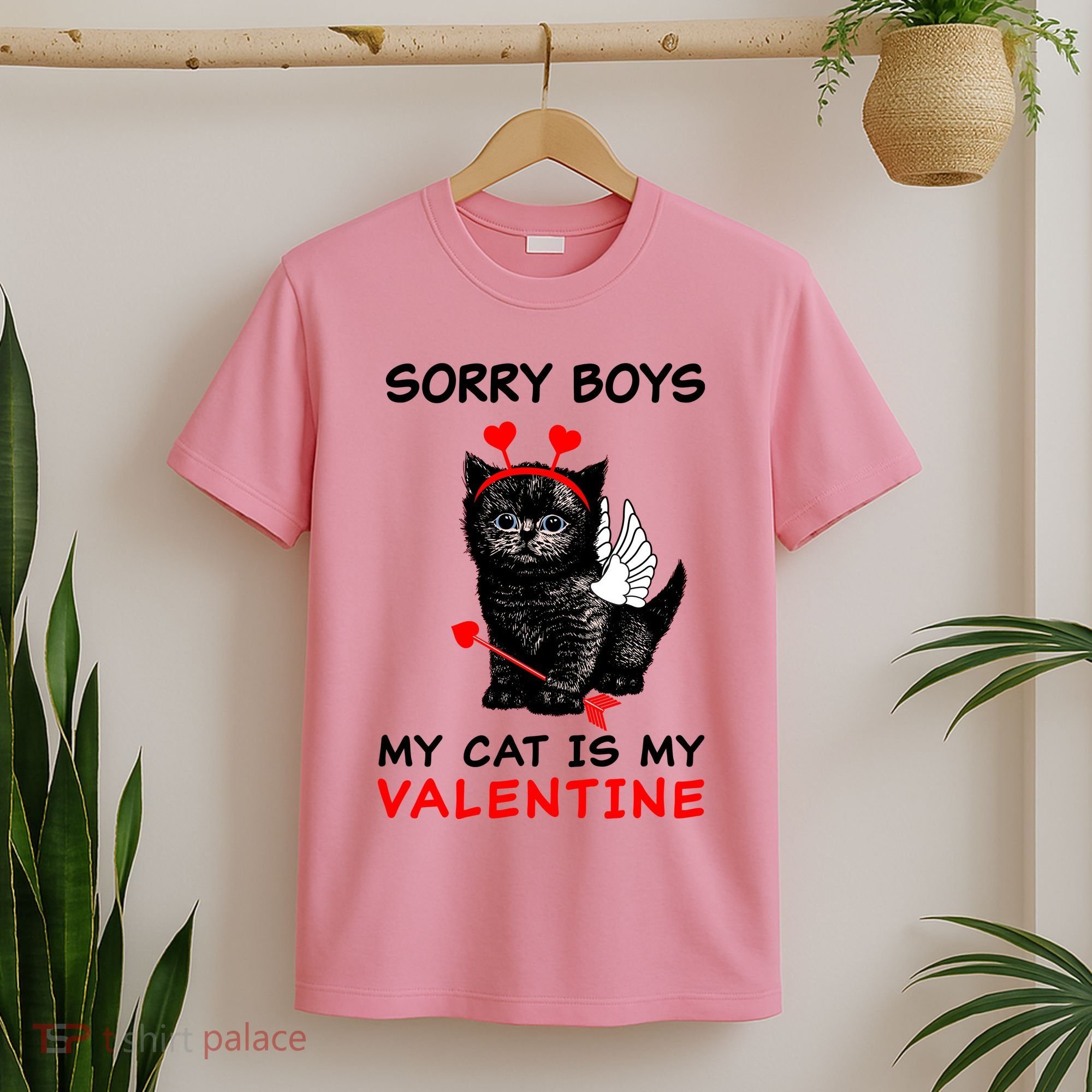 Sorry Boys My Cat Is My Valentine T-Shirt