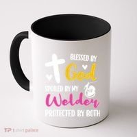 Spoiled By My Welder Welding Proud WelderS Wife Gift Coffee Mug thumb 0
