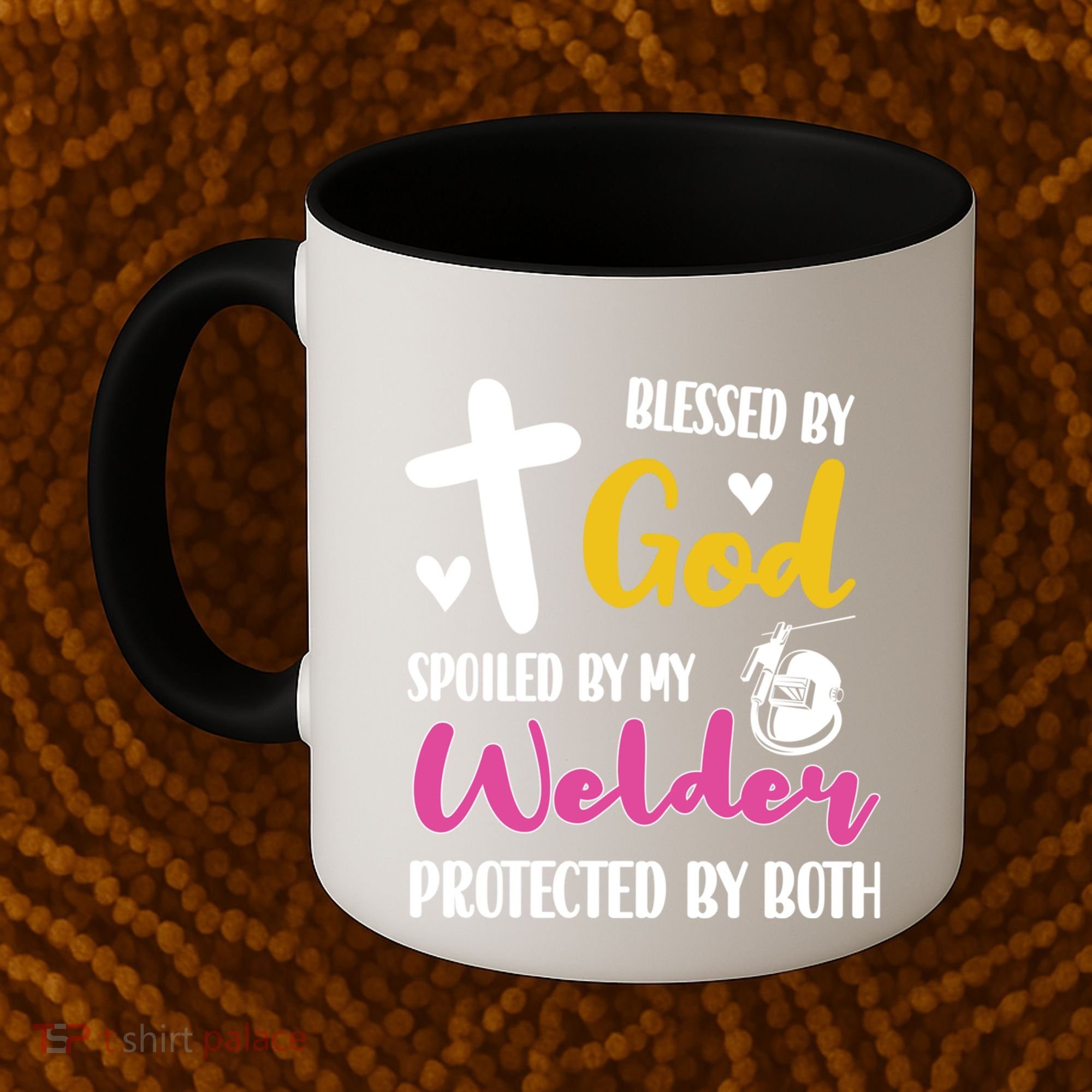 Spoiled By My Welder Welding Proud WelderS Wife Gift Coffee Mug