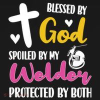 Spoiled By My Welder Welding Proud WelderS Wife Gift Pajama Set thumb 2