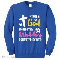 Spoiled By My Welder Welding Proud WelderS Wife Gift Sweatshirt thumb 0