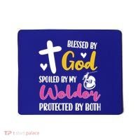 Spoiled By My Welder Welding Proud WelderS Wife Gift Mousepad thumb 0