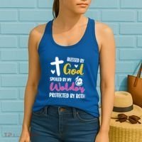 Spoiled By My Welder Welding Proud WelderS Wife Gift Women's Tank Top thumb 2