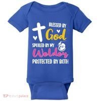 Spoiled By My Welder Welding Proud WelderS Wife Gift Baby Bodysuit thumb 0