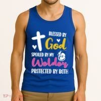 Spoiled By My Welder Welding Proud WelderS Wife Gift Tank Top thumb 3
