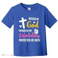 Spoiled By My Welder Welding Proud WelderS Wife Gift Toddler T-Shirt thumb 0