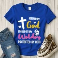 Spoiled By My Welder Welding Proud WelderS Wife Gift Women's T-Shirt thumb 3
