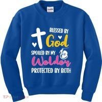 Spoiled By My Welder Welding Proud WelderS Wife Gift Kids Sweatshirt thumb 0