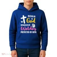 Spoiled By My Welder Welding Proud WelderS Wife Gift Kids Hoodie thumb 4