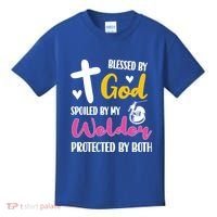 Spoiled By My Welder Welding Proud WelderS Wife Gift Kids T-Shirt thumb 0