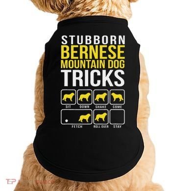 Stubborn Bernese Mountain Dog Tricks Doggie Tank