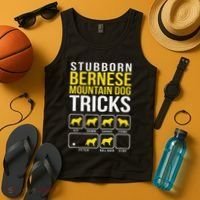 Stubborn Bernese Mountain Dog Tricks Tank Top thumb 4