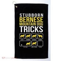 Stubborn Bernese Mountain Dog Tricks Golf Towel thumb 0