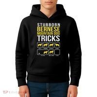 Stubborn Bernese Mountain Dog Tricks Kids Hoodie thumb 4