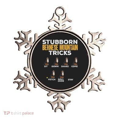 Stubborn Bernese Mountain Dog Tricks Ornament