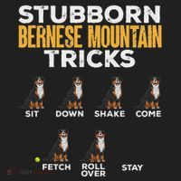 Stubborn Bernese Mountain Dog Tricks Hat thumb 2