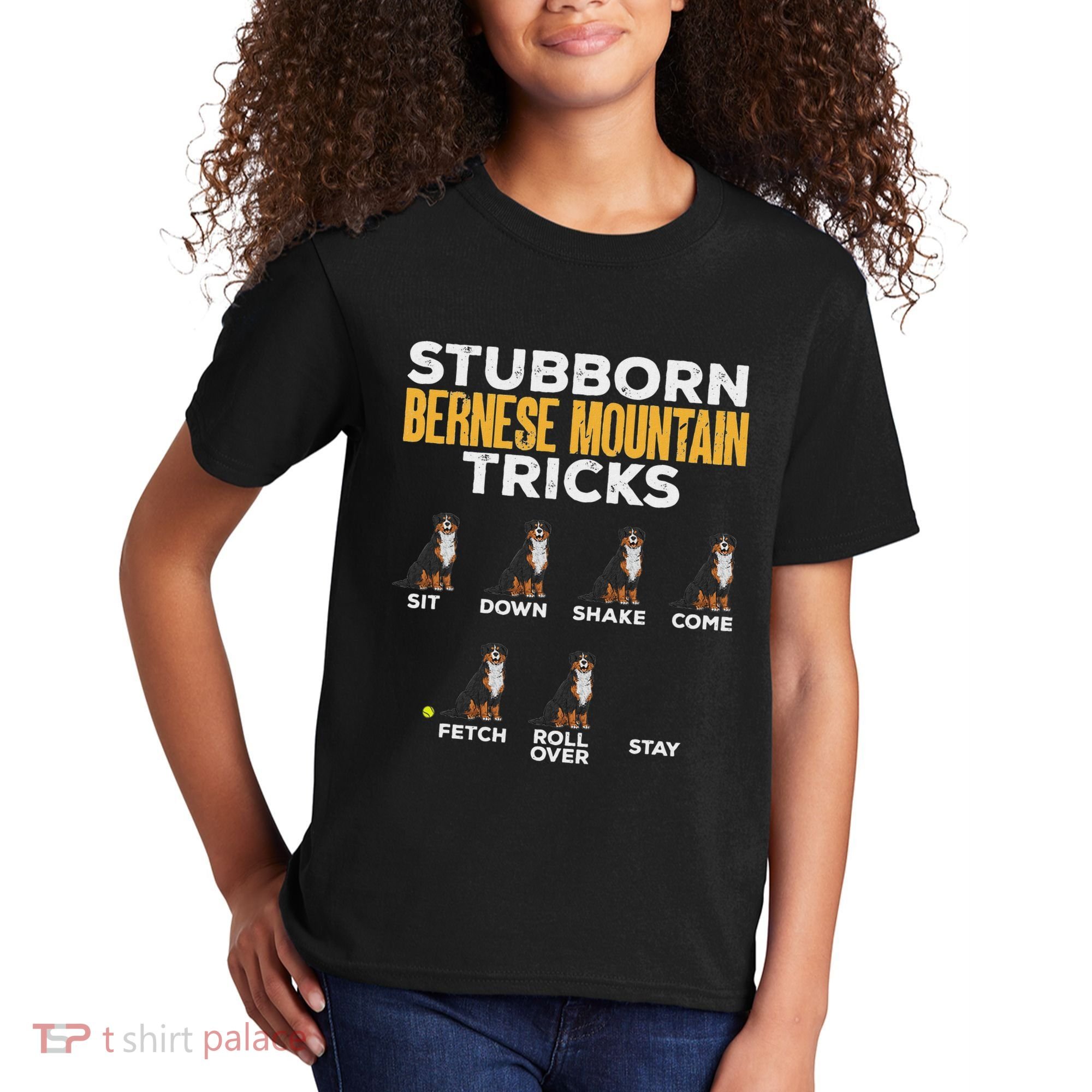 Stubborn Bernese Mountain Dog Tricks Kids T-Shirt