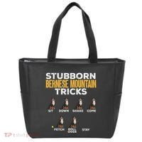 Stubborn Bernese Mountain Dog Tricks Tote Bag thumb 0