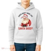 Santa Baby More Like Santa Daddy Kids Hoodie thumb 4