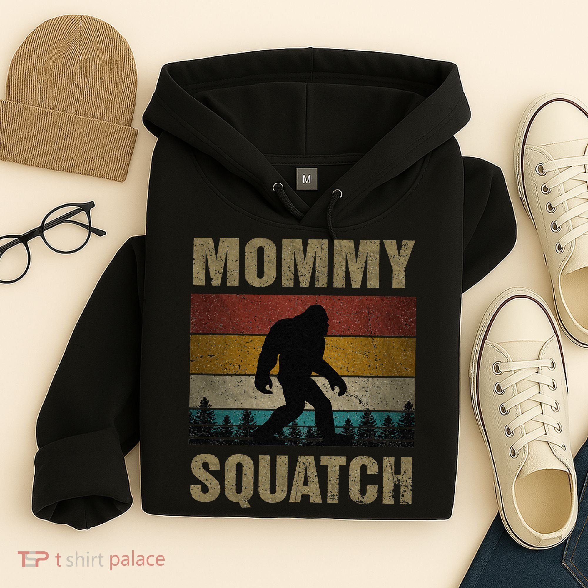 Sasquatch Best Mommy Squatch Ever Bigfoot Mom  Hoodie