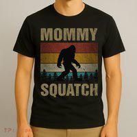 Sasquatch Best Mommy Squatch Ever Bigfoot Mom  T-Shirt thumb 3