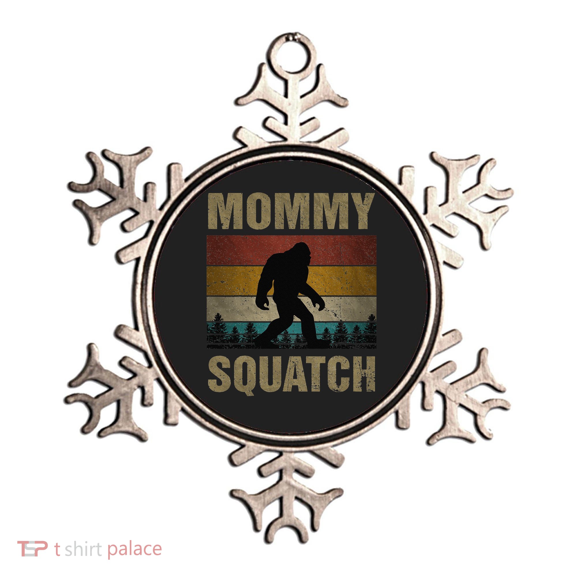 Sasquatch Best Mommy Squatch Ever Bigfoot Mom  Ornament