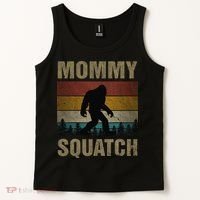 Sasquatch Best Mommy Squatch Ever Bigfoot Mom  Tank Top thumb 2