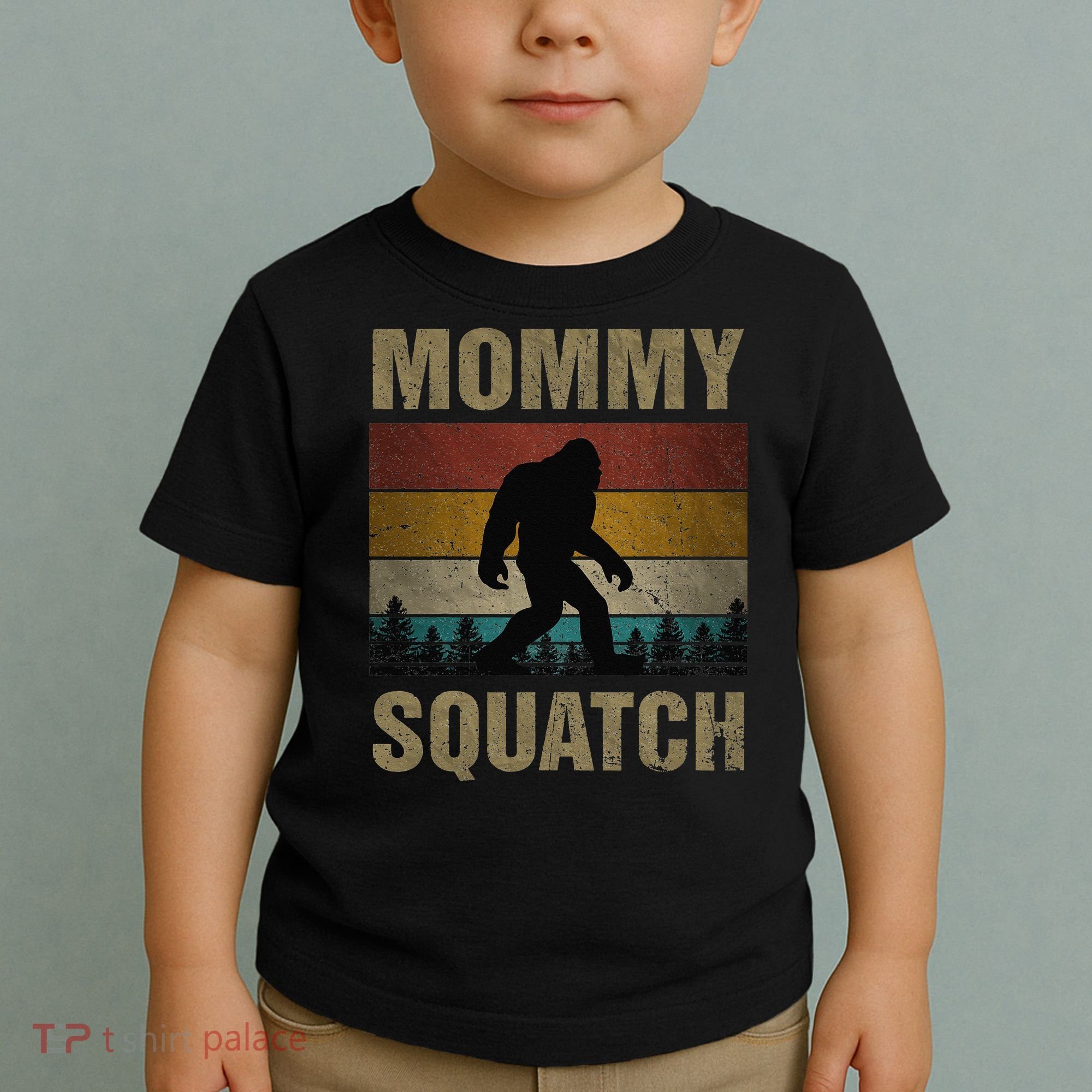 Sasquatch Best Mommy Squatch Ever Bigfoot Mom  Toddler T-Shirt