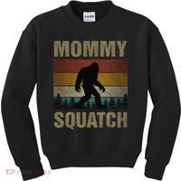 Sasquatch Best Mommy Squatch Ever Bigfoot Mom  Kids Sweatshirt thumb 0