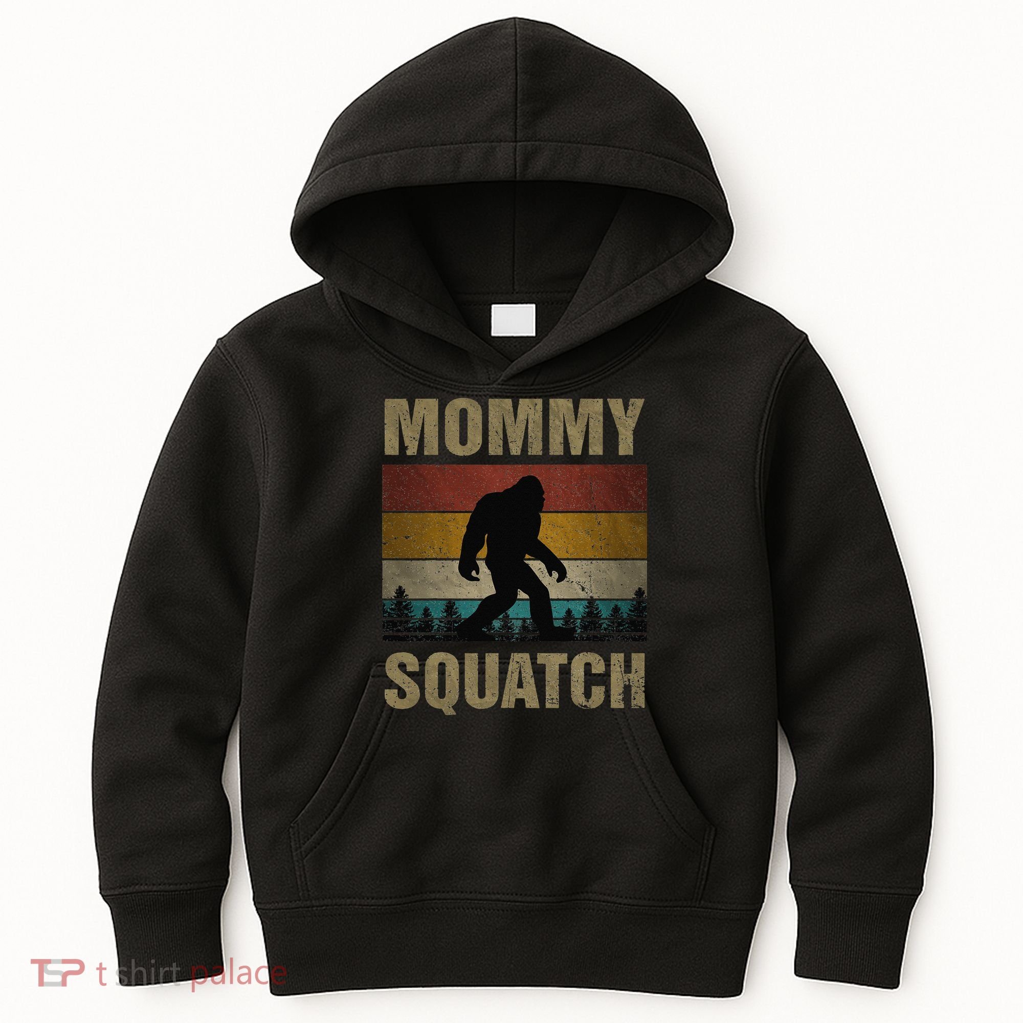 Sasquatch Best Mommy Squatch Ever Bigfoot Mom  Kids Hoodie