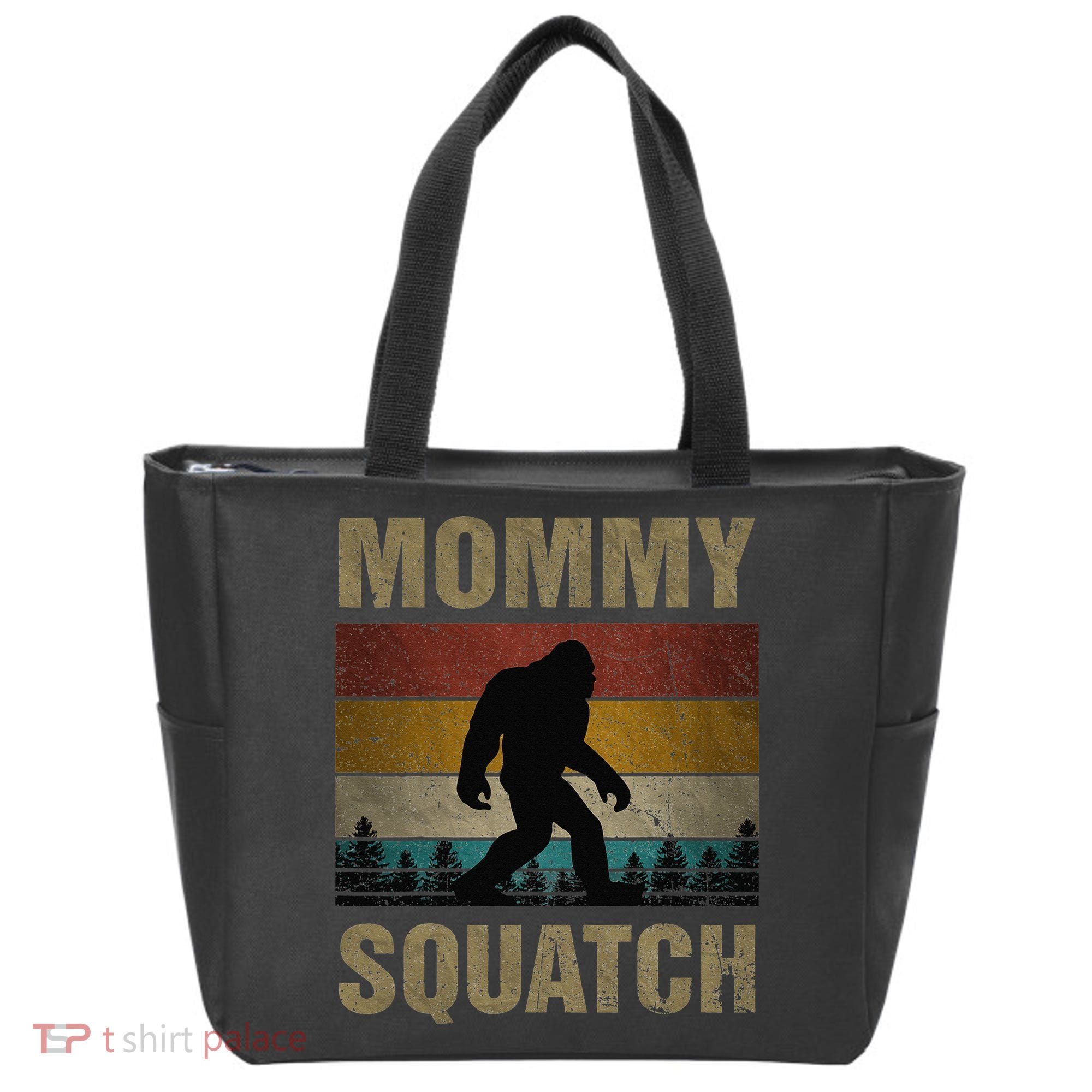 Sasquatch Best Mommy Squatch Ever Bigfoot Mom  Tote Bag