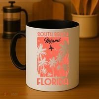 South Beach Miami Coffee Mug thumb 4