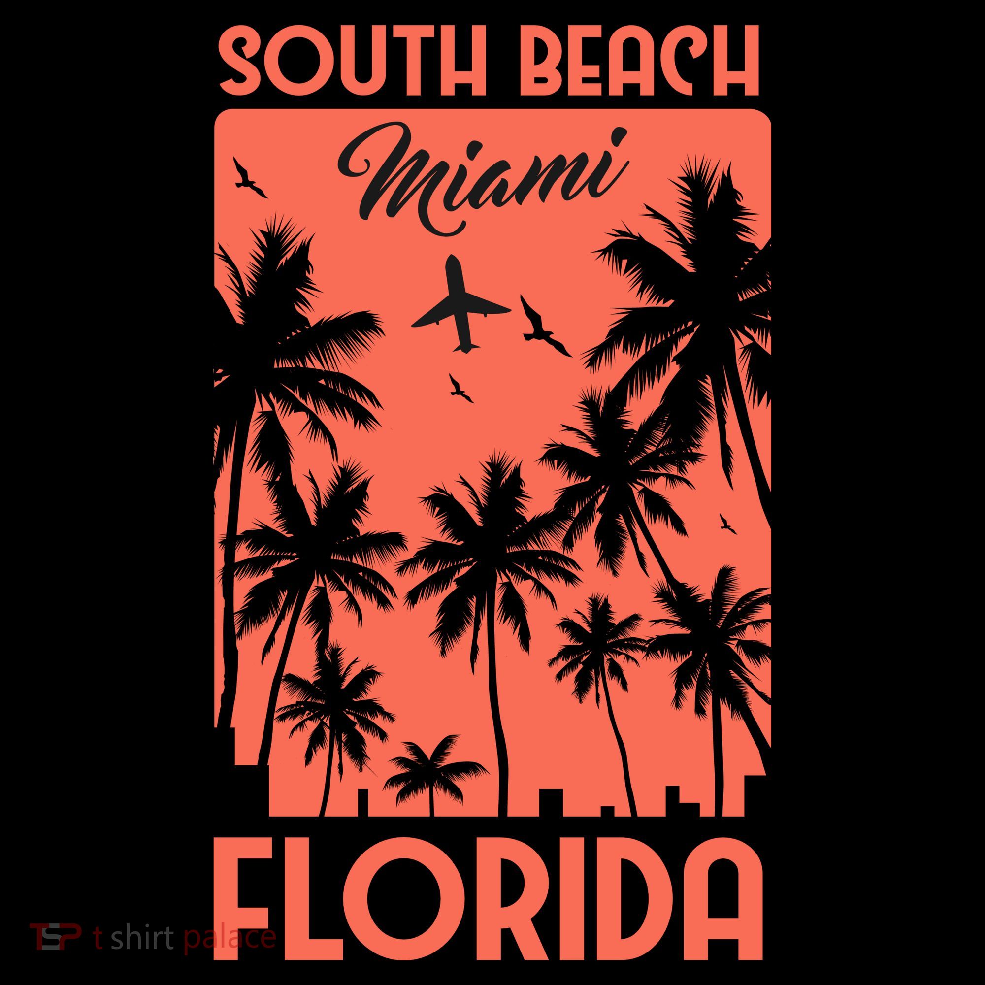 South Beach Miami Ornament