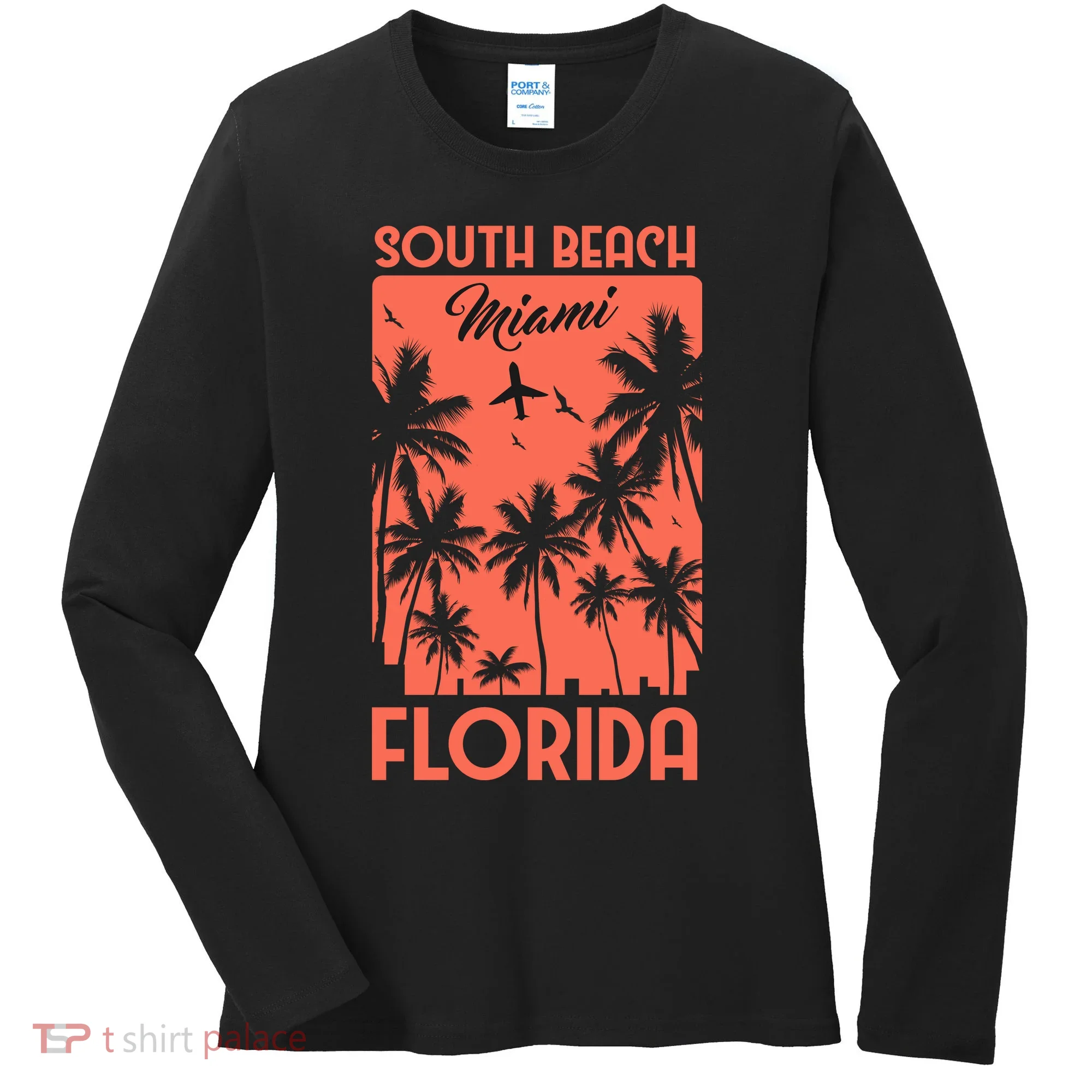 South Beach Miami Women's Long Sleeve Shirt