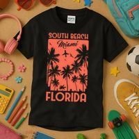 South Beach Miami Kids T-Shirt thumb 3