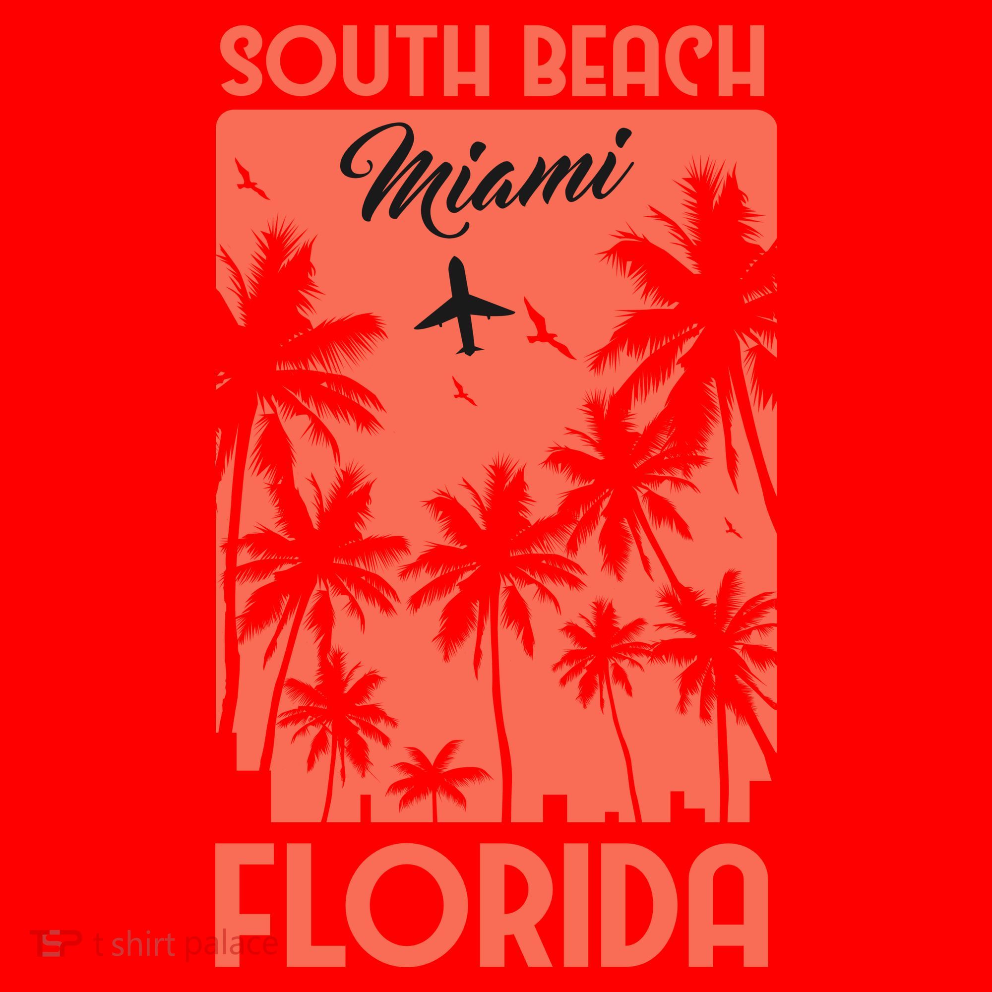 South Beach Miami Santa Hat