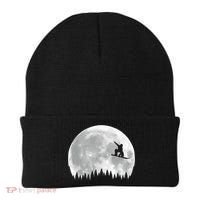Snow Boarding Moon Cool Sport Hobby Beanie thumb 0