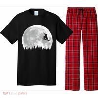 Snow Boarding Moon Cool Sport Hobby Pajama Set thumb 0