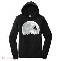 Snow Boarding Moon Cool Sport Hobby Women's Hoodie thumb 0