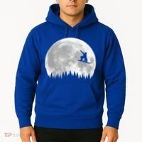 Snow Boarding Moon Cool Sport Hobby Hoodie thumb 2