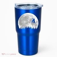 Snow Boarding Moon Cool Sport Hobby Tumbler thumb 0