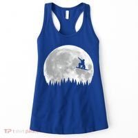 Snow Boarding Moon Cool Sport Hobby Women's Tank Top thumb 0