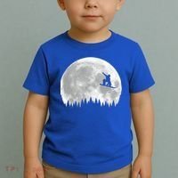 Snow Boarding Moon Cool Sport Hobby Toddler T-Shirt thumb 2