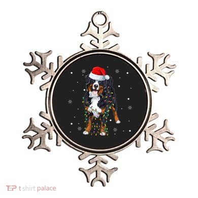 Santa Bernese Mountain Dog Xmas Tree Light Merry Christmas Great Gift Ornament