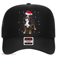 Santa Bernese Mountain Dog Xmas Tree Light Merry Christmas Great Gift Hat thumb 0