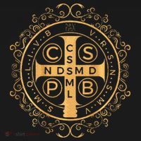 Saint Benedict Medal Catholic Print Tank Top thumb 6