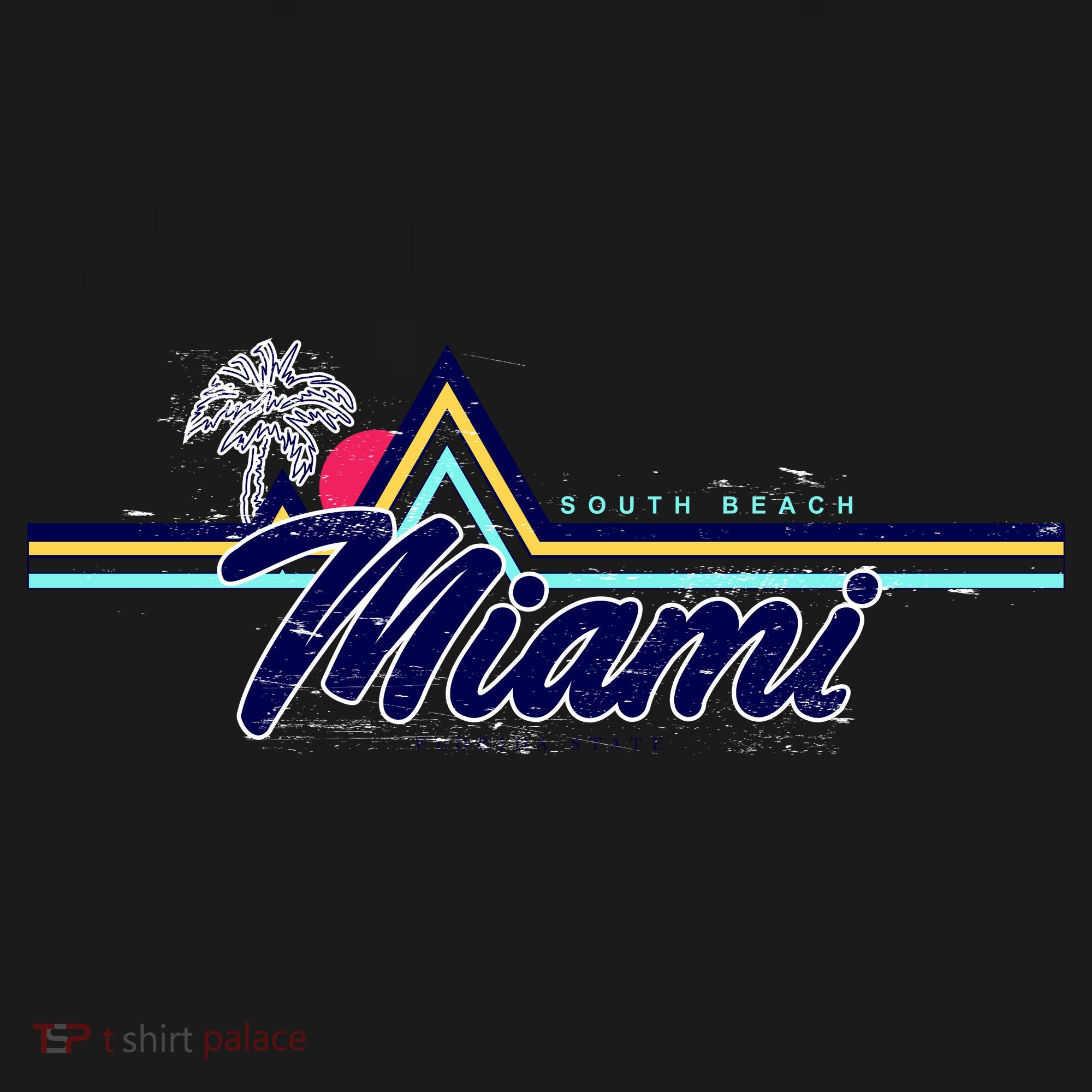 South Beach Miami Florida State Backpack