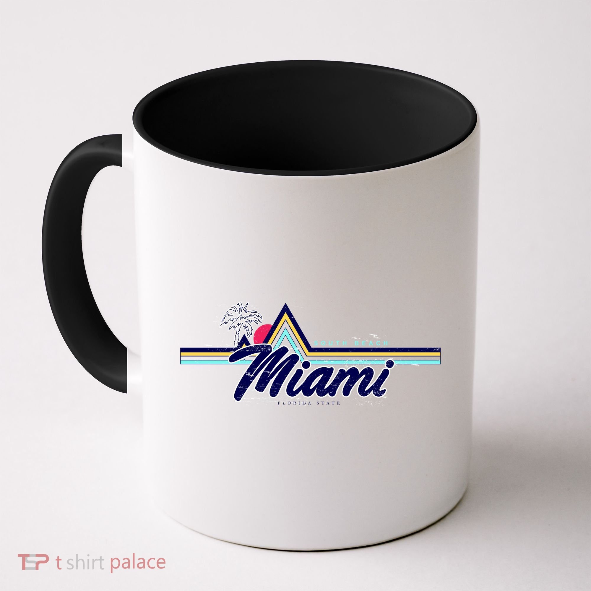 South Beach Miami Florida State Coffee Mug