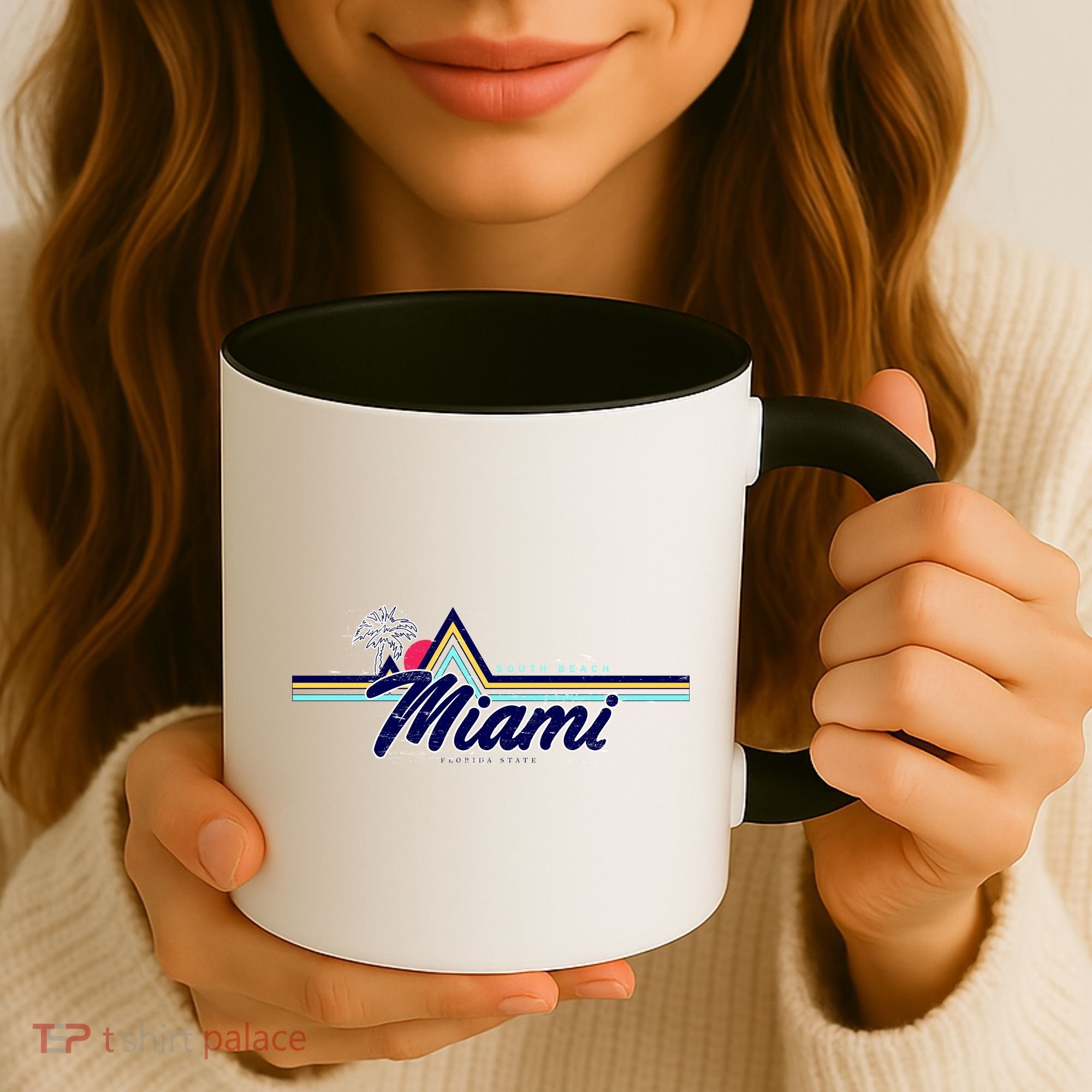 South Beach Miami Florida State Coffee Mug