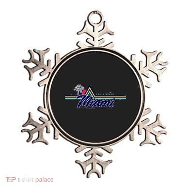 South Beach Miami Florida State Ornament